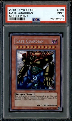 Gate Guardian - MRD-000 - PSA 9 - Secret - Metal Raiders Reprint - Yu-Gi-Oh - 72 - Image 1 of 2