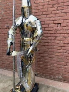 Crusader Combat Full Body Armour - Authentic Medieval Knight Wearable Armor - Picture 1 of 7
