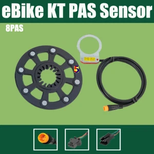 Pedal 8 Magnet PAS System Assistant Sensor with SM3A -3pins waterpoof plug ebike - Picture 1 of 8