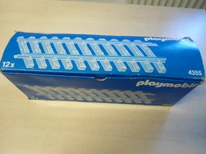 Playmobil Ersatzteil Eisenbahn/Zug 4355 "12x Schienen gerade" gebraucht - Bild 1 von 2
