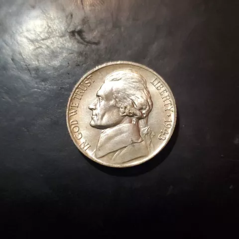 1943-P Jefferson Silver Nickel, Uncirculated Cover