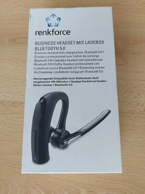 Renkforce Business Headset Mit Ladebox Bluetooth 5.0 - Bild 1 von 4
