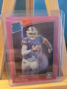 Kyle Trask 2021 Panini Donruss Optic Rated Rookie vista previa rosa Prizm 257 - Imagen 1 de 2