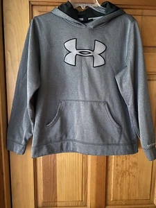 under armour Gray Hoodie Size YXL - Picture 1 of 4