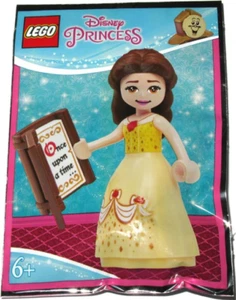 LEGO Princesa Disney - Bella con libro - Paquete de papel de aluminio #2 - 302108 dp096 - Nuevo 2021 - Imagen 1 de 1