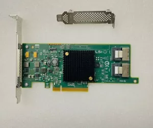 LSI 9207-8i Broadcom 6G SATA SAS HBA PCIe x8 Avago LSI00301 ZFS IT Mode unRaid - Bild 1 von 3