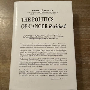 The Politics Of Cancer Revisited, Samuel S Epstein MD, 1998 Hardcover, 770 pp - Bild 1 von 15