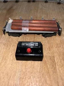 BB3) Vintage American Flyer 25003 Log Unloading Car - Picture 1 of 9