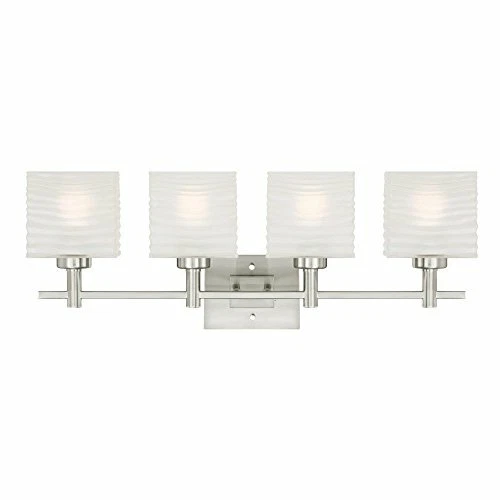 6304100 Alexander Four-Light Indoor Wall Fixture, Brushed Nickel Finish - Image 1 of 1