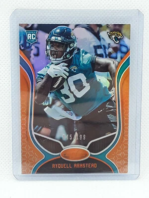 Ryquell Armstead 2019 Certified Football ORANGE RC (/199) Jacksonville Jaguars - Image 1 of 2