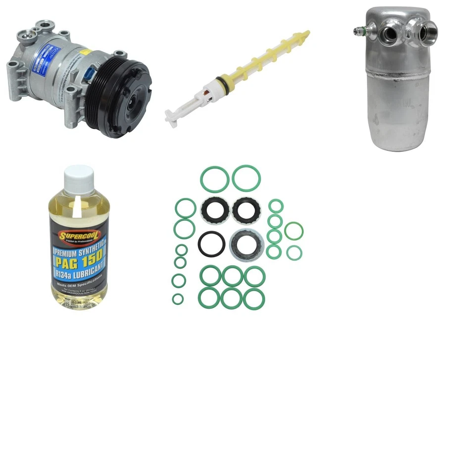 Kit de compressor AC suburbano UAC 1997 1998 para 1996-1999 GMC K2500 - Imagem 1 de 1