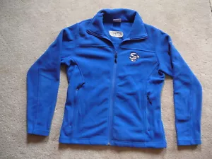 GIACCA DA DONNA OMAHA STORM CHASERS COLUMBIA BLU PILE CERNIERA DAVANTI Medium VG - Foto 1 di 11