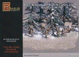 Pegasus Hobbies 1/72 - 7274 WWII Russian Support Weapons Teams - MADE IN USA - Imagen 1 de 1