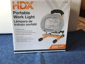 HDX Portable Halogen Work Light 250 WATT - Picture 1 of 2