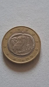 2)      1 EURO    CIRCOLATA GRECIA DEL 2006 - Imagen 1 de 2