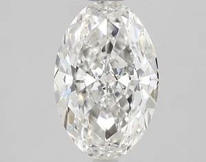 Certificado AGI Corte Ovalado 0.93 CT Diamante Natural Minado Suelto Color D VVS1 Claridad - Imagen 1 de 2