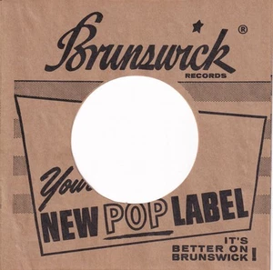 Brunswick BigBoppa Reproduction Company Record Sleeves (5 Pack) - Picture 1 of 2