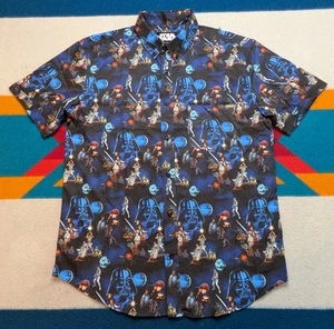 RSVLTS Camisa Star Wars El Imperio Contraataca Trilogía Darth Vader Solo Grande - Imagen 1 de 7