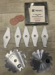 Shopsmith 505548 Stack Dado 6" con custodia e manuale - Foto 1 di 8