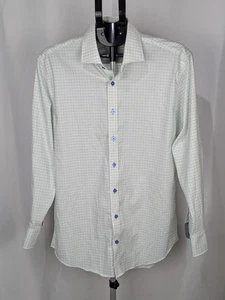 Twillory Performance Fabric Button Down Shirt Mens 16.5 32-33 Tailored Fit White - Picture 1 of 11