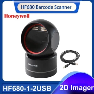 Honeywell HF680-1-2USB 2D Wired USB Handsfree Desktop Barcode Scanner with Cable - Bild 1 von 6