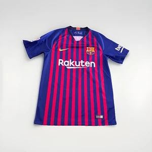 AUTHENTIC 2018 LIONEL MESSI FC BARCELONA RAKUTEN/UNICEF NIKE FUSSBALLTRIKOT SMALL - Bild 1 von 6