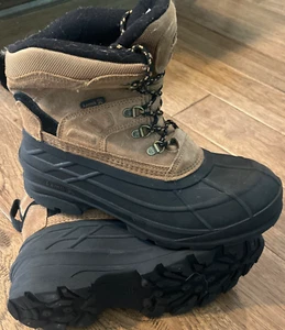 Kamik Fargo Botas Hombre Talla 10 Marrón/Negro 3M 200g Aislamiento Aislante Invierno - Imagen 1 de 9