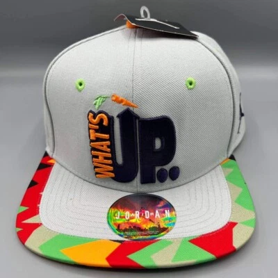 Gorra Air Jordan Hombres Gris Space Jam What's Up Jumpman Nike Correa Trasera Gorra Nueva Foto 1 de 4