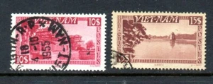 Vietnam-South Stamps - Scott #'s 11-12 - Used - Picture 1 of 1