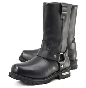 Milwaukee Leather Men’s Black Waterproof Boots 11-in Wide Width Square Toe 15EEE - Foto 1 di 12