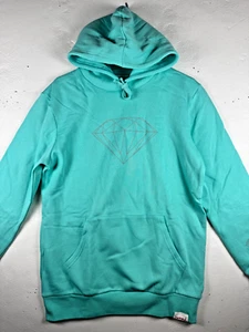 Size S - Diamond Supply Co Diamond Logo Pullover Hoodie Blue - Picture 1 of 7