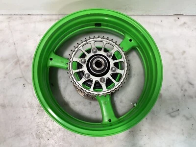 2024 21-24 Kawasaki ZX10R ZX10 Ninja rueda trasera rueda rotor buje verde OEM Foto 1 de 2