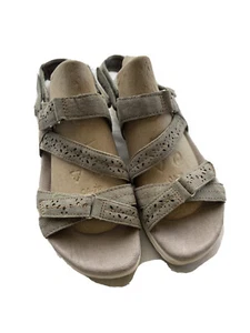 Earth Origins Sandals Sage Green Women’s 10W Westfield Wendy Adjustable Sport - Picture 1 of 8