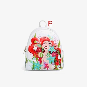 Mini Mochila Floral Danielle Nicole Disney Sirenita Ariel Verano Estrella de Mar - Imagen 1 de 5