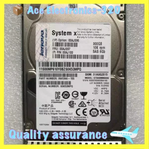 Lenovo / IBM 300GB 00AJ097 00AJ096 6G 10K SAS 2.5" SFF HDD Hard Disk Drive NEW - Picture 1 of 4