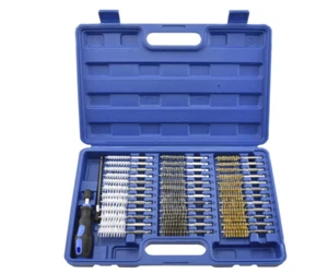 38pc Universal Injector Seat brush Cleaning Kit for Diesel Engines Glow Plug - Picture 1 of 5