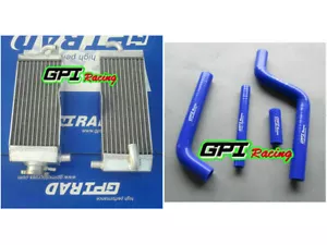 Radiador y manguera aluminio para YAMAHA YZ125 YZ 125 1996 1997 1998 1999 2000 2001 - Imagen 1 de 11