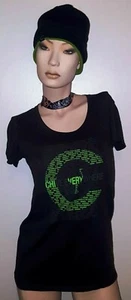 Camiseta Chive Everywhere The Chive Damas Negra Talla Mediana NUEVA Chivette - Imagen 1 de 5