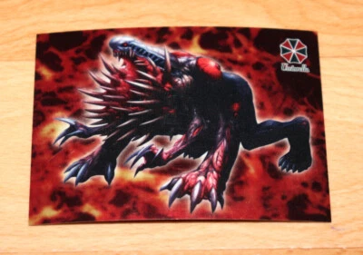 1998 Resident Evil 1 2 3 Wildstorm Trading Card Capcom Monsters G - 4 G4 26 - Image 1 of 4