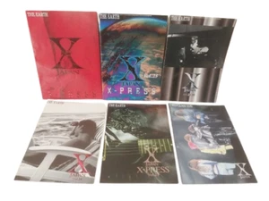 X-PRESS X JAPAN Fan Club Newsletter Vol.20, 23, 24.9b, 25, 29 6 books Set - Picture 1 of 8
