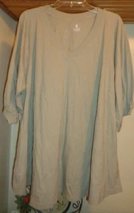 FREE PEOPLE MOVEMENT SAND DUNES V-AUSSCHNITT OVERSIZED "ERA" TUNIKA TOP NEU GR. M - Bild 1 von 8