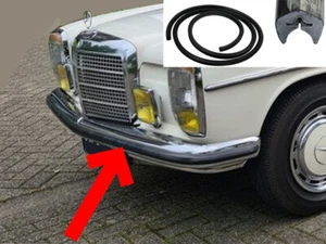 Vorderes Gummi Stoßgummi 230cm. für Mercedes W114 W115 früh Stoßstange vorne - Picture 1 of 2