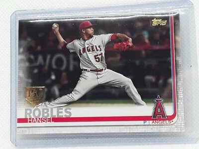 Hansel Robles 2019 Topps Update - 150 YEARS #US137 - Los Angeles Angels - Image 1 of 2