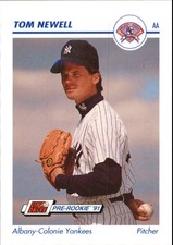 1991 Line Drive AA #16 Tom Newell