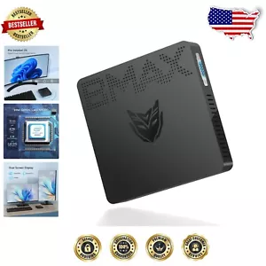 High-Performance Fanless Mini PC - Intel N4000, 8GB LPDDR4, 128GB eMMC Storage - Picture 1 of 9