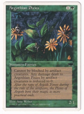 Argothian Pixies Chronicles #57 Magic The Gathering 1995 MTG Single - Image 1 of 2