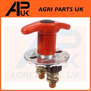 Heavy Duty Battery Isolator Cut off Power Kill Switch 12 24V Tractor Truck Lorry - Picture 1 of 6