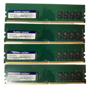 32 GB 4X8 GB Memoria RAM DDR4 PC4-19200 2400 MHz DIMM Sin búfer 288 pines ECC NUEVO - Imagen 1 de 3