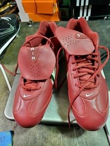 Nike Air Zoom Metall Baseball Stollen Neu Rot/Weiß Herren Größe 14 - Bild 1 von 3