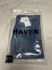 Haven Shop Washed Denim 5 Pocket Jean Pants